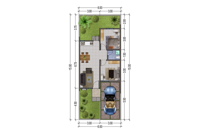 Floor plan Feia